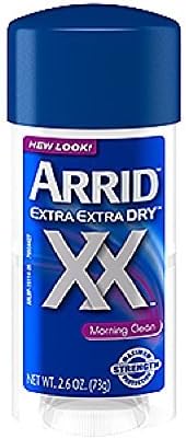 Arrid Extra Dry Anti-Perspirant & Deodorant, Clear Gel, Morning Clean, 2.6 Ounce (Pack of 10)