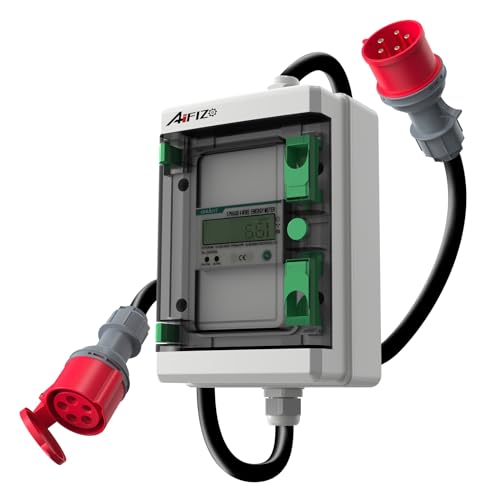 Aifizo 1DE Mobiler Digitaler Stromzähler 32A