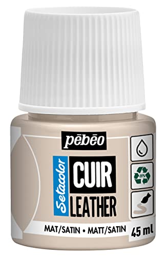 Pebeo Setacolor Cuero Pintura acrílica para y polipiel Personalización de bolsos zapatos zapatillas