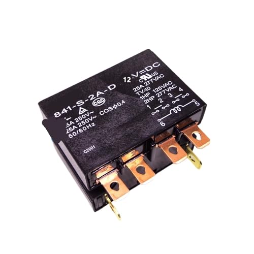 Relais 841-S-2A-D 12V CC pour circuit de puissance et automatisme industriel