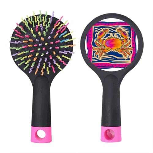 Brosse démêlante base coussin anti-casse motif Cancer