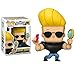 Funko Cartoon Network: Johnny Bravo - Johnny with Mirror & Comb Pop! Vinyl Figure (Bundled with Compatible Pop Box Protector Case)