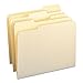 Smead® Manila Folders With Product Protection, Letter Size, 1/3 Cut, Box Of 100