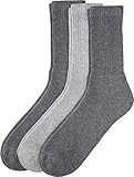 s.Oliver Unisex - Erwachsene Socke 3 er Pack, S30001, Gr. 39-42, Grau (10 grey)