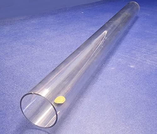 Polycarbonate Extruded Round Tube 3.00" OD x (2 3/4") 2.75" ID x 1/8" Wall x 36" More Length Options
