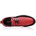 COSIDRAM Mens Casual Shoes Loafers Fashion Dress Sneakers Office Comfort Flats for Male Red 13