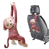 Hängende Plüsch AFFE Taschentuchhalter 52x8x10 cm Taschentuchhalter AFFE Taschentuch Halter Niedlich Rücksitz Papierhalter Für Auto Küche Zuhause Büro Schreibtisch Tisch