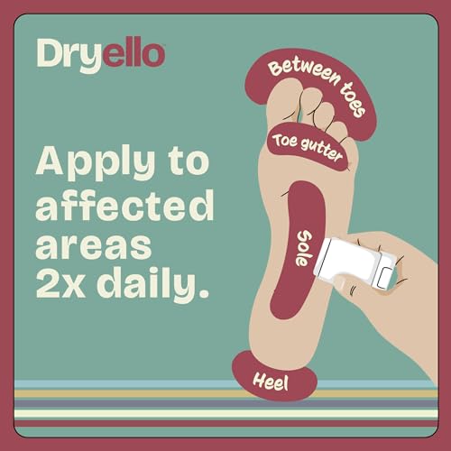 Athlete’s Foot Treatment Stick – Antifungal Stick for Athlete’s Foot, Tolnaftate 1%, Easy Glide-On No Mess Application – 2 Sticks Complete Treatment - Image 6