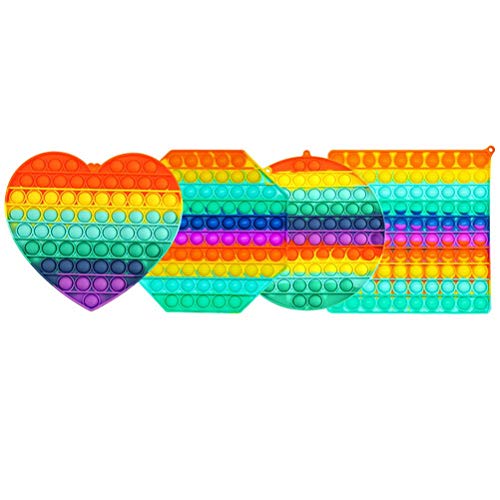 Pop Fidget Toys Brinquedo de Apertar Gigante para Alívio de Estresse, Brinquedo de Estresse para Alí