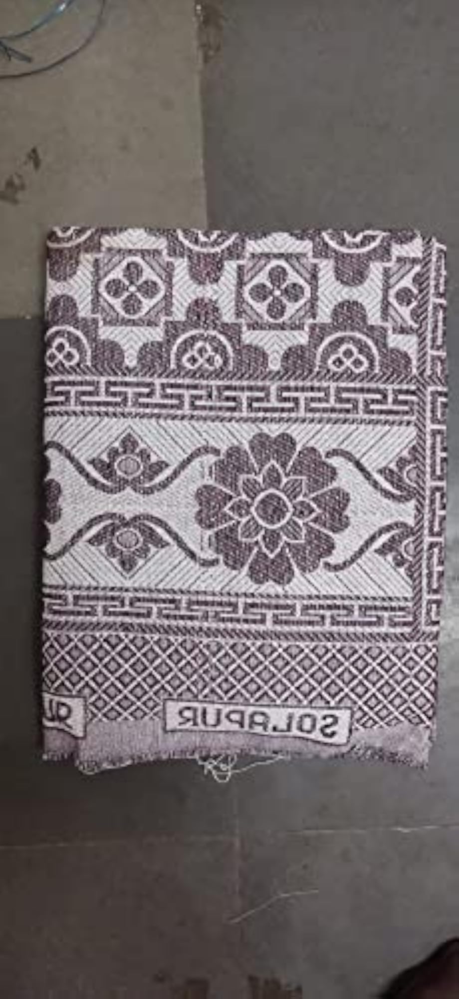 Single Cotton Chaddar Blanket, Red Lightweight