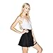 American Apparel Women's Gabardine Tennis Skirt Black