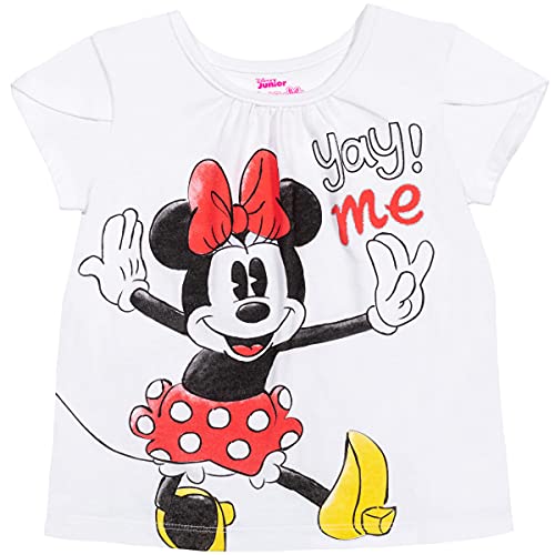 Disney Minnie Mouse Baby Girls T-Shirt Tutu Skirt Scrunchy Set Red/White 18 Months #TOP2