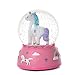 Shatterproof Unicorn Snow Globe for Girls | Musical Snow Globe - Unicorns Gifts for Girls | Unbreakable Snow Globes for Kids - Snowglobe | Granddaughter Gifts from Grandma| Plastic Snow Globe