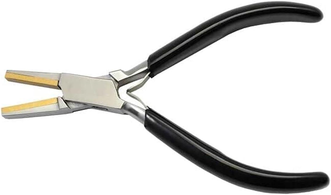 Flat Nose Pliers - Brass Jaw