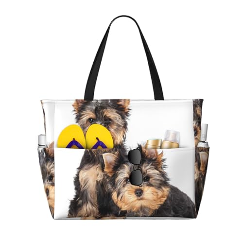 Grand sac de plage Yorkshire cadeau idéal pour femme