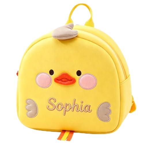Sac à dos brodé personnalisé pour tout-petit pour ne plus jamais perdre ses affaires