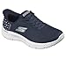 Skechers Women's Go Walk Flex Lily Rose Hands Free Slip-Ins Sneaker, Navy, 8