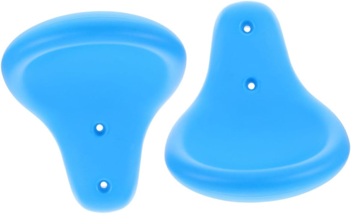 ORFOFE 2Pcs Seesaw Seat Pad Replacement for Outdoor Playground Equipment Enhanced Safety Comfort for High Strength Plastic Easy Installation Blue Color