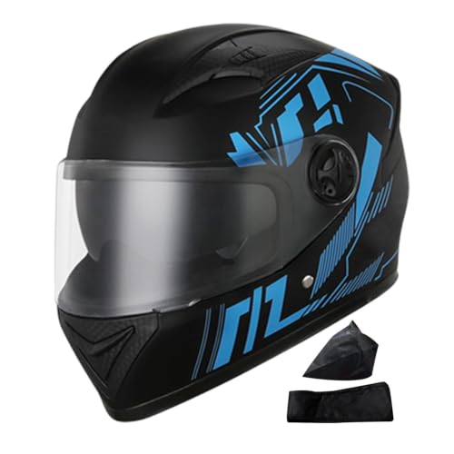 Cascos protectores de motocicleta integrales con visera de carretera