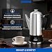 Imagen de APOXCON Cafetera eléctrica de acero inoxidable
