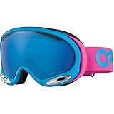 Protective case included Oakley A Frame 2.0 Gafas Deportivas, Adulto Unisex, Negro-Jet Black Prizm Sapphire Iridium, Talla única