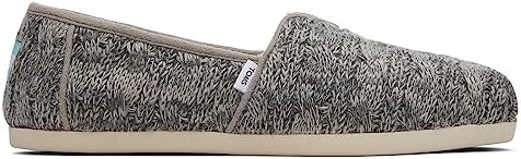 TOMS Women's, Alpargata Faux Fur Lined Slip-On Cement 11 M | Image 1