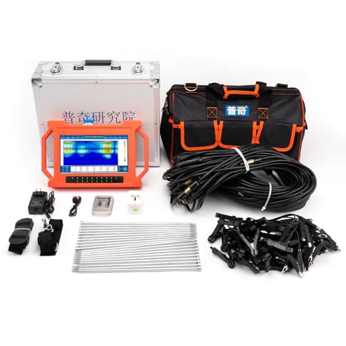 PQWT GT500A Auto-Analysis Water Detector 500M Geophysical Prospecting Instrument Deep Groundwater Scanner and Mapper for Geological Exploration and Water Prospecting