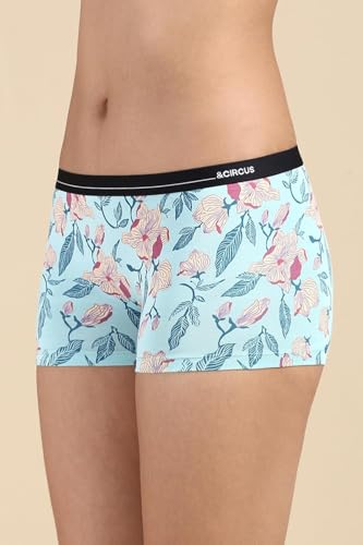 Image of &Circus Women's Puresoft Beechwood Modal Boyshorts | Innerwear for Women Seamless Underwear for Women Brief Boxer for Women