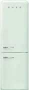 Smeg FAB32 Retro Refrigerator-Freezer – 50s Style Fridge with Bottom Freezer, No-Frost, LED Display &amp; Lighting, LifePlus Zone, Multi-Airflow – 12.2 cu ft – Made in Italy - Pastel Green