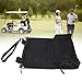 Diydeg Golf Bag Organizer, 11.81 x 9.84in Portable Golf Trunk Organizer, Large Capacity Polyester Golf Accessories Car Trunk for Balls, Tees, Turf Tools, Gloves, Gifts, Easy Clean