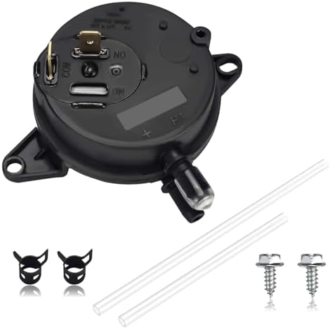 Yueidung Air Flow Switch Pressure Switch Electrical System Compatible with Pentair Pool Heater Parts 42001-0061S, Also Replacement for Pentair Mastertemp and Starite Max E Therm Pool and Spa Heater