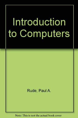 Introduction to computers