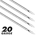 ACE Needles 100 Mix Body Piercing Needle Sizes 12g, 14g, 16g, 18g and 20g (20 pcs each)