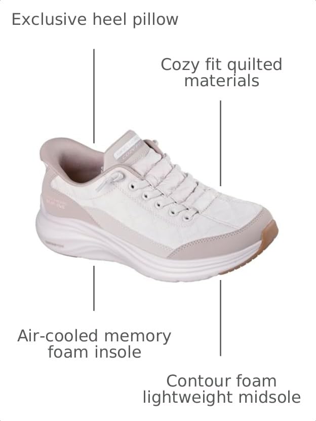 Image of Skechers Women's Contour Foam Cozy Fit Hands Free Slip-ins Sneaker