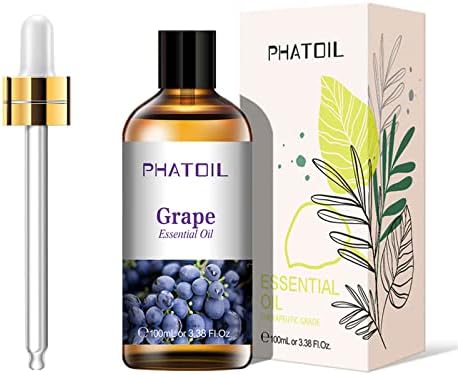 PHATOIL Lemon Essential Oils for Aromatherapy, Essential Oils for Diffusers for Home, 100% Pure Natural Premium Quality Lemon Oil, Perfect for Diffuser, Relaxation, Yoga, Skin Care - 100ml