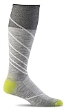 Sockwell Men's Pulse OTC Firm Graduated Compression Sock, Grey, Grey - M/L