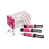 GC 012953 FujiCEM Evolve Glass Ionomer Cement Triple Pack Automix Kit 9.2g Syringes – High Radiopacity, Tack-Cure, Zirconia Bonding