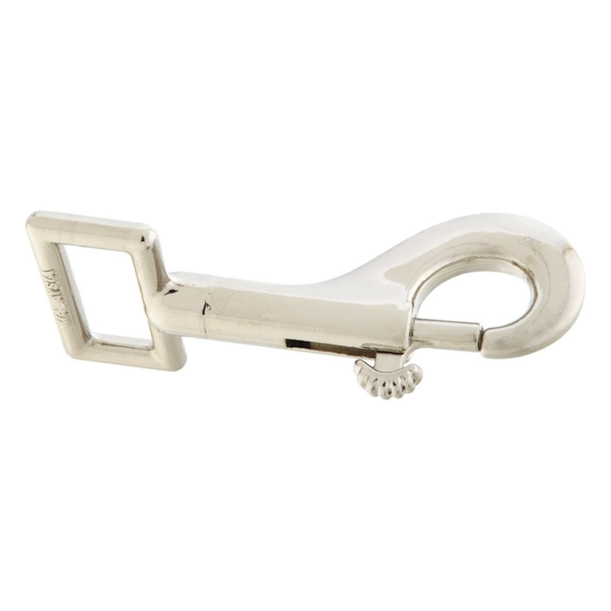 Bolt Snap, Rigid, Strap Eye, Zinc, #25Z, 1-In.