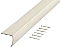 M-D Building Products 43880 1-1/8-Inch by 1-1/8-Inch by 72-Inch Stair Edging Fluted