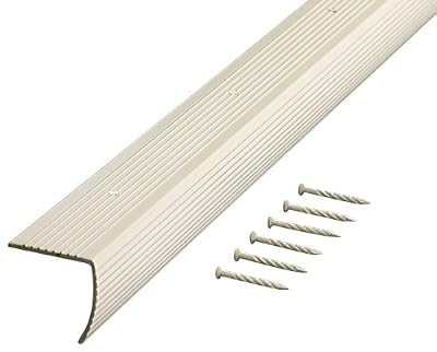 M-D Building Products 43880 1-1/8-Inch by 1-1/8-Inch by 72-Inch Stair Edging Fluted