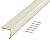 M-D Building Products 43880 1-1/8-Inch by 1-1/8-Inch by 72-Inch Stair Edging Fluted