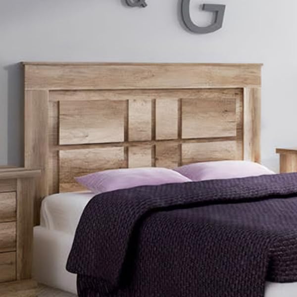 Homey Cabecero Nórdico Diana Práctico y Elegante | Fácil de Montar, Color Texas, Madera, Cañón, 160 x 120 cm (Cama 135-140-150)