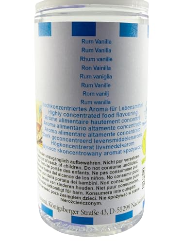 Rhum vanille arôme concentré Sasami 100 ml pour préparations vegan