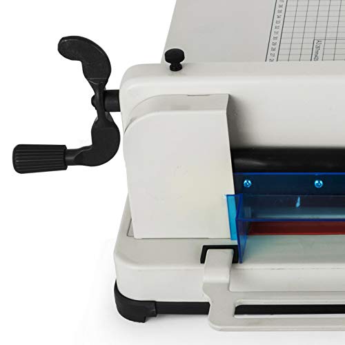 Guilhotina papel A3 semi industrial 400 folhas 17 polegadas GT825 - Lorben