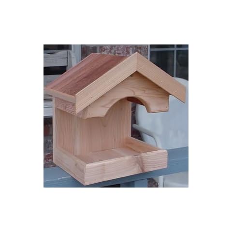 Bird Houses by Mark Cedar Platform Feeder Cover
