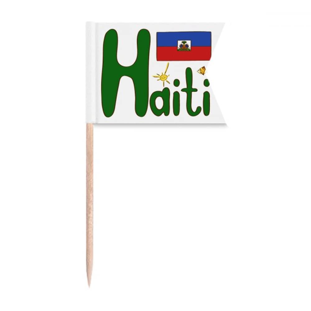 Gâteau haïti cure-dent pour embellir vos tables de réception et soirées à thème