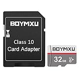 TF Memory Card 32GB,BOYMXU TF Card with Adapter,High Speed Memory Card Class 10 TF Card Memory Card for Phone Camera Computer-Update