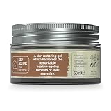 Dr Organic Żel do ślimaka, Healthy-Aging, nawilżający, dla mężczyzn, kobiet, normalna i sucha skóra, naturalny, wegetariański, bez Cruelty-Free, parabenów i SLS-Free, z recyklingu i recyklingu,