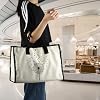 Music Notes Merch Flower Music Tote Bag Music Teacher Tote Bag Music Lover Gift Dandelion Symbols Gift (Flower Music tote) #1