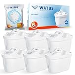 Watus Filtri, Compatibili con BRITA Maxtra+ e Maxtra, Maxtra Pro, Maxtra Plus, Made in Germany, Riducono Piombo, Cloro, Metalli Pesanti e Calcare Nell'acqua (6)